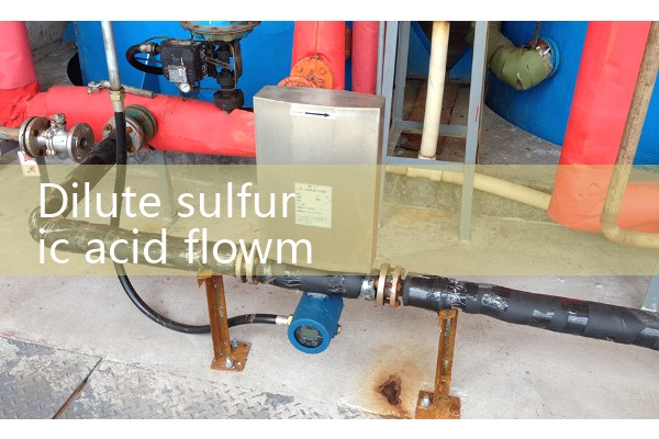 Dilute sulfuric acid flowmeter
