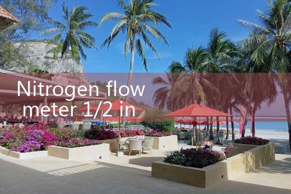 nitrogen flow meter 1/2 inch|flow meter distributor