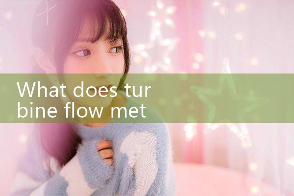 turbine flow meter principle|mass flow meter