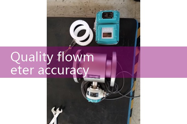 Quality flowmeter accuracy