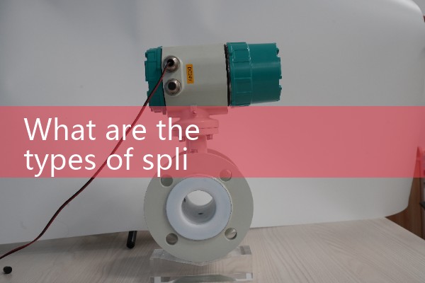 Split type turbine flowmeter