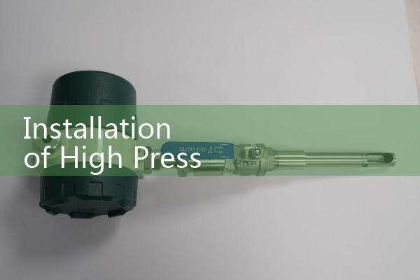 Installation of High Pressure Mass Flow Meter