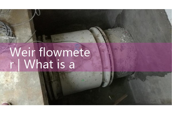 Installation of Anuba flowmeter