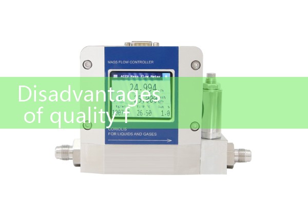 Disadvantages of quality flow meters