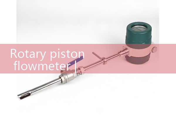 Rotating piston flowmeter